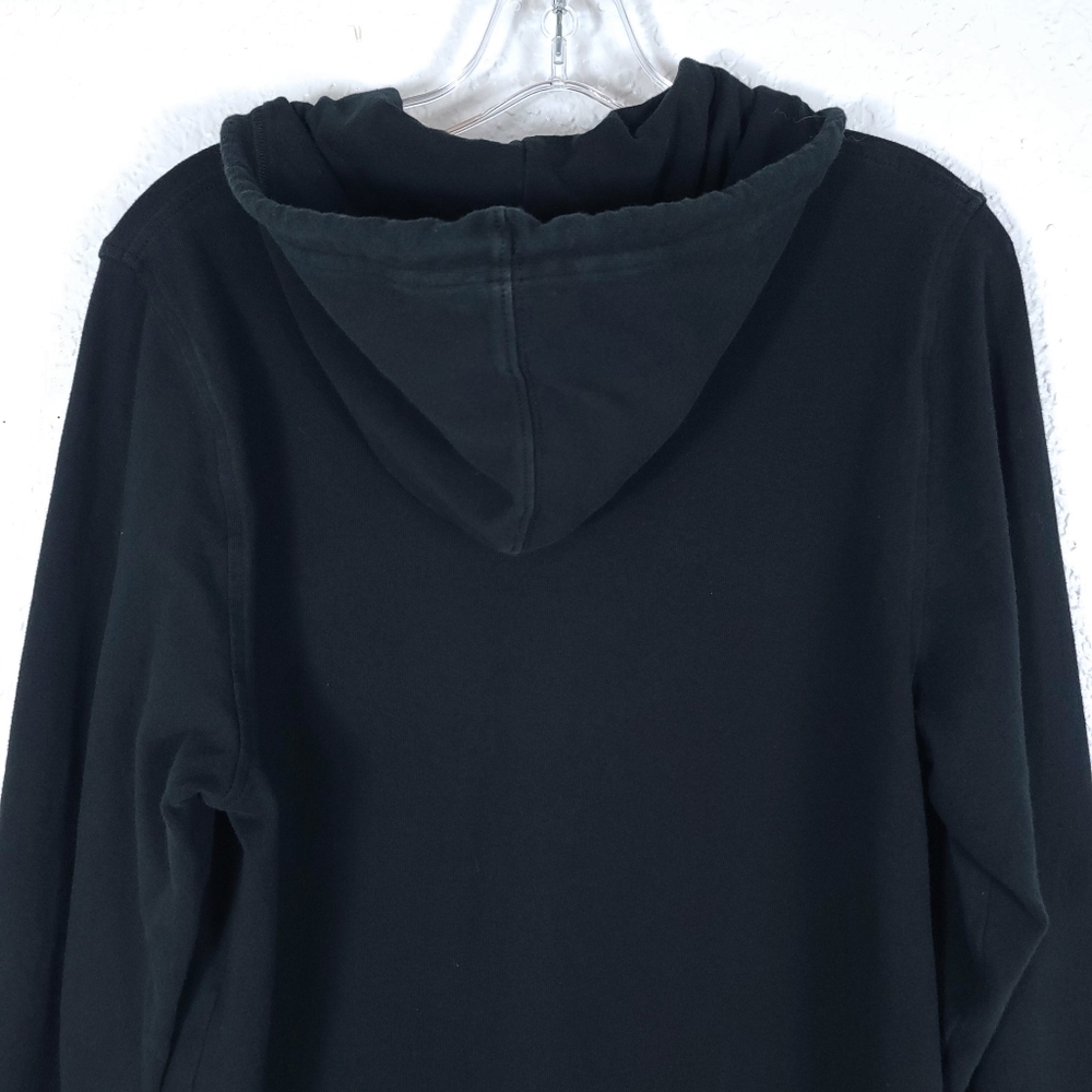 CHAMPION Graphic Sweatshirt Hoodie Black - Picture 6 of 7
